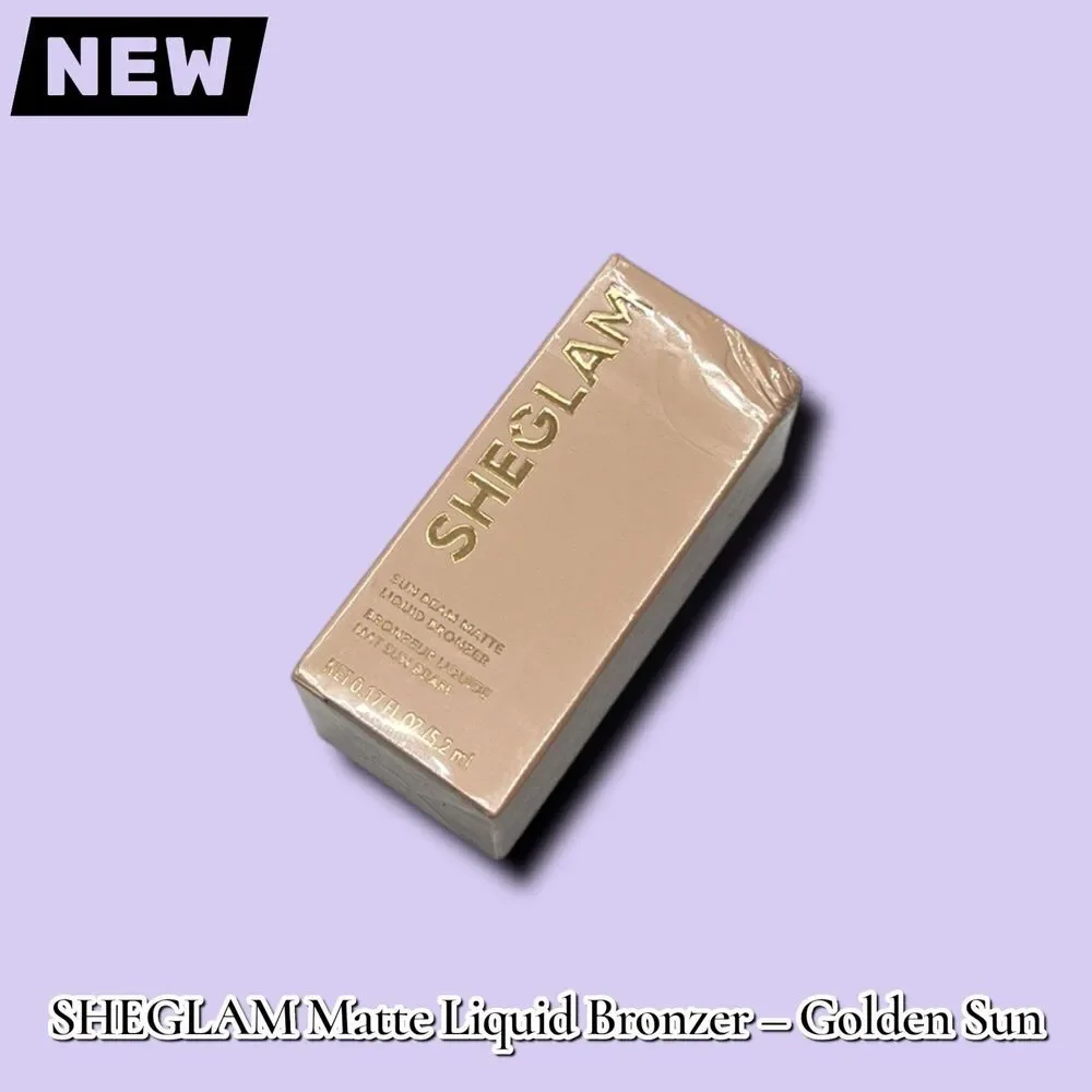 New NIB SHEGLAM Sun Beam Matte Liquid Bronzer Makeup – Golden Sun